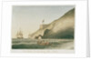 Fort Munden, from the Landing Place, St Helena by William Innes Pocock