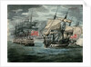 Squadron of the Red coming into line ahead by D. Tandy
