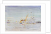 German fleet, Kiel by William Lionel Wyllie