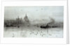 St Paul's and Blackfriars Bridge by William Lionel Wyllie