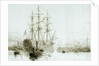 HMS 'Victory' afloat by William Lionel Wyllie