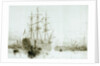 HMS 'Victory' afloat by William Lionel Wyllie