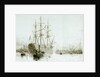 HMS 'Victory' afloat by William Lionel Wyllie