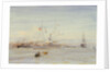 The armed yacht 'Portia' by William Lionel Wyllie