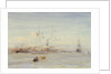 The armed yacht 'Portia' by William Lionel Wyllie