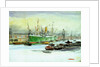 Docks by William Lionel Wyllie