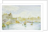 Malta Harbour by William Lionel Wyllie