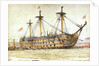 HMS Victory by William Lionel Wyllie