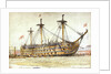 HMS Victory by William Lionel Wyllie