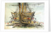 HMS Victory by William Lionel Wyllie