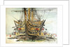 HMS Victory by William Lionel Wyllie