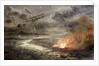 Night bombing by William Lionel Wyllie