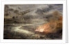 Night bombing by William Lionel Wyllie
