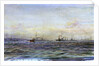German Battleships and Cruisers, Scapa by William Lionel Wyllie