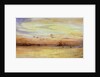 Sunset with the Fleet by William Lionel Wyllie