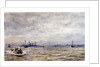 The 5th Battle Squadron in the Forth by William Lionel Wyllie