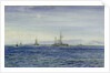 HMS 'Albemarle' in the Moray Firth by William Lionel Wyllie