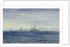 HMS 'Albemarle' in the Moray Firth by William Lionel Wyllie