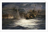 Count von Spee sinking HMS 'Monmouth' by William Lionel Wyllie