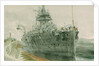 HMS 'Audacious' by William Lionel Wyllie