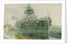 HMS 'Audacious' by William Lionel Wyllie