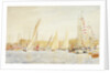 Hamble or Bursledon Regatta by William Lionel Wyllie