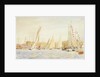 Hamble or Bursledon Regatta by William Lionel Wyllie