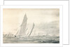 Big yachts round Spithead by William Lionel Wyllie