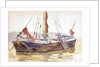Thames sailing barge by William Lionel Wyllie