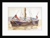 Thames sailing barge by William Lionel Wyllie