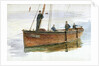 A Loch Fyne Herring Skiff by William Lionel Wyllie