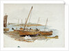 Loch Fyne herring skiffs at Tarbert by William Lionel Wyllie