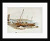 Loch Fyne herring skiffs at Tarbert by William Lionel Wyllie