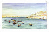 Grand Harbour, Valletta, Malta by William Lionel Wyllie