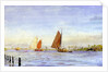 Haarlem Yacht Haven by William Lionel Wyllie