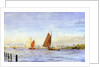 Haarlem Yacht Haven by William Lionel Wyllie