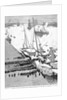 Funeral of the late Prince Louis Napoleon - debarkation of the body at Woolwich. by William Lionel Wyllie