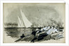 Lord Dufferin's yacht racing by William Lionel Wyllie