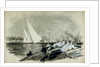 Lord Dufferin's yacht racing by William Lionel Wyllie