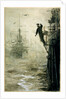 Feeling the way in fog by William Lionel Wyllie