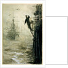 Feeling the way in fog by William Lionel Wyllie