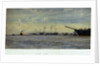 Boom across the Medway by William Lionel Wyllie