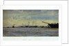 Boom across the Medway by William Lionel Wyllie