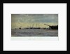 Boom across the Medway by William Lionel Wyllie