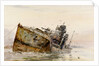 'V82 German Destroyer in Fountain Lake' by William Lionel Wyllie by William Lionel Wyllie