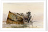 'V82 German Destroyer in Fountain Lake' by William Lionel Wyllie by William Lionel Wyllie