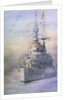HMS 'Renown' by William Lionel Wyllie