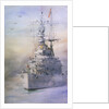 HMS 'Renown' by William Lionel Wyllie