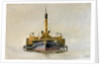 Study of a Portsmouth Harbour Tug by William Lionel Wyllie