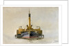 Study of a Portsmouth Harbour Tug by William Lionel Wyllie